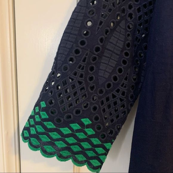 J. Crew Navy Blue Caftan - Picture 1 of 7